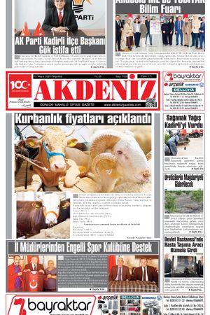Akdeniz Gazetesinde 15 Mayıs 2025'te Hangi Haberlere Yer Verildi