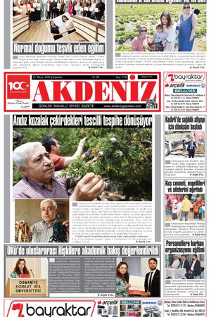 Akdeniz Gazetesinde 21 Mayıs 2025'te Hangi Haberlere Yer Verildi