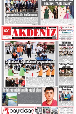 Akdeniz Gazetesinde 24 Mayıs 2025'te Hangi Haberlere Yer Verildi