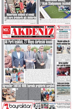 Akdeniz Gazetesinde 28 Mayıs 2025'te Hangi Haberlere Yer Verildi