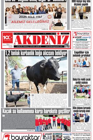 Akdeniz Gazetesinde 29 Mayıs 2025'te Hangi Haberlere Yer Verildi