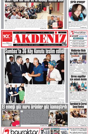 Akdeniz Gazetesinde 31 Mayıs 2025'te Hangi Haberlere Yer Verildi