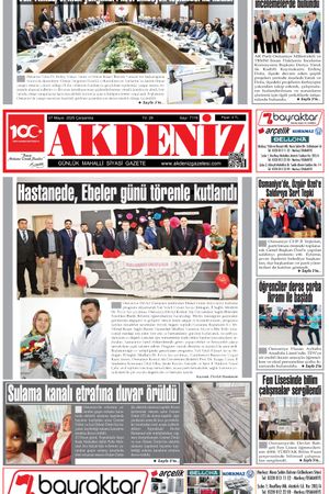 Akdeniz Gazetesinde 07 Mayıs 2025'te Hangi Haberlere Yer Verildi