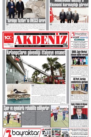 Akdeniz Gazetesinde 09 Mayıs 2025'te Hangi Haberlere Yer Verildi
