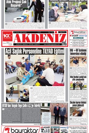 Akdeniz Gazetesinde 02 Haziran 2025'te Hangi Haberlere Yer Verildi