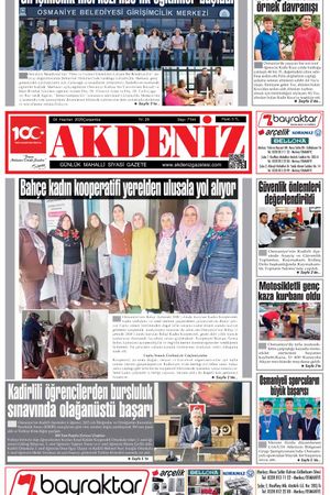 Akdeniz Gazetesinde 04 Haziran 2025'te Hangi Haberlere Yer Verildi