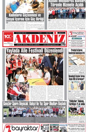 Akdeniz Gazetesinde 22Temmuz 2025'te Hangi Haberlere Yer Verildi
