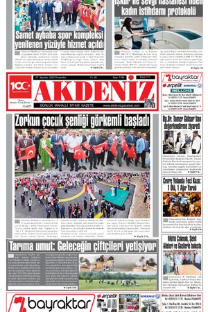 Akdeniz Gazetesi 07 Ağustos'ta Hangi Haberlere Yer Verdi?
