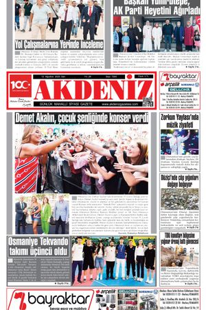 Akdeniz Gazetesi 12 Ağustos'ta Hangi Haberlere Yer Verdi?