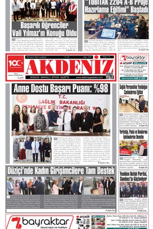 Akdeniz Gazetesi 08 Kasım’da Hangi Haberlere Yer Verdi?